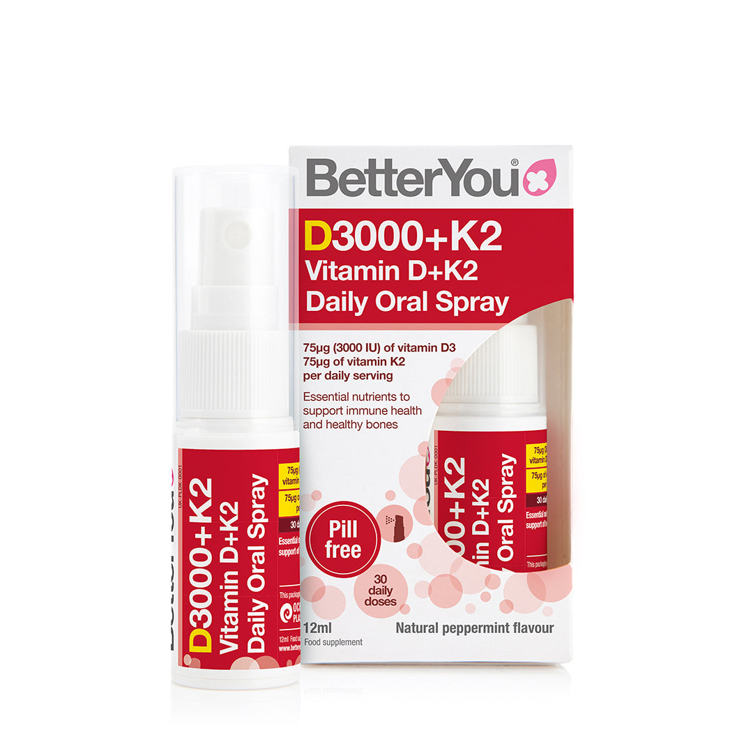 D3000+K2 Vitamin D + K2 Oral Spray