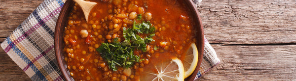 Moroccan Inspired Lentil Salad