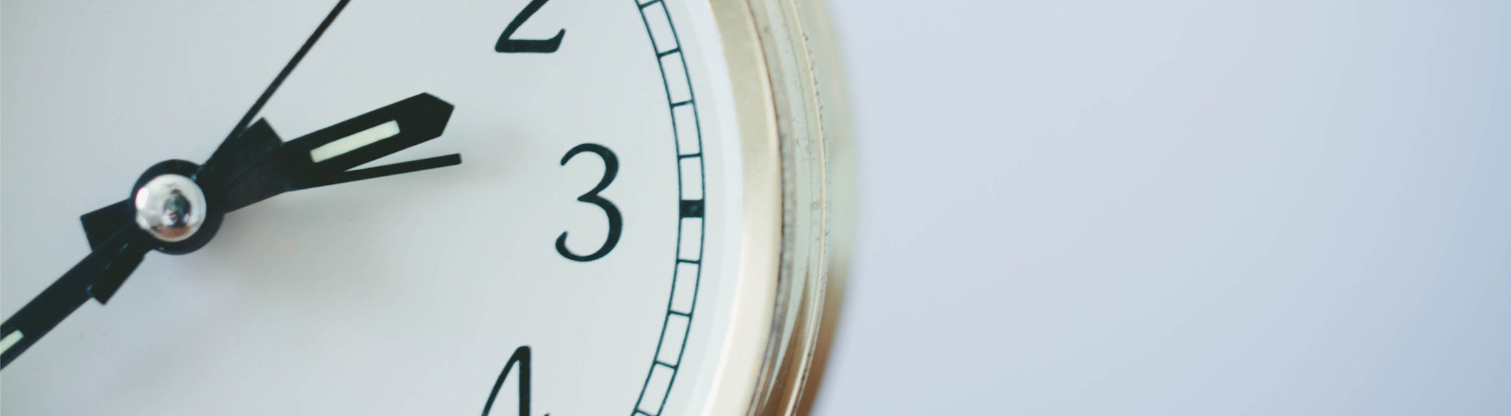 The Clocks They Are a Changing!