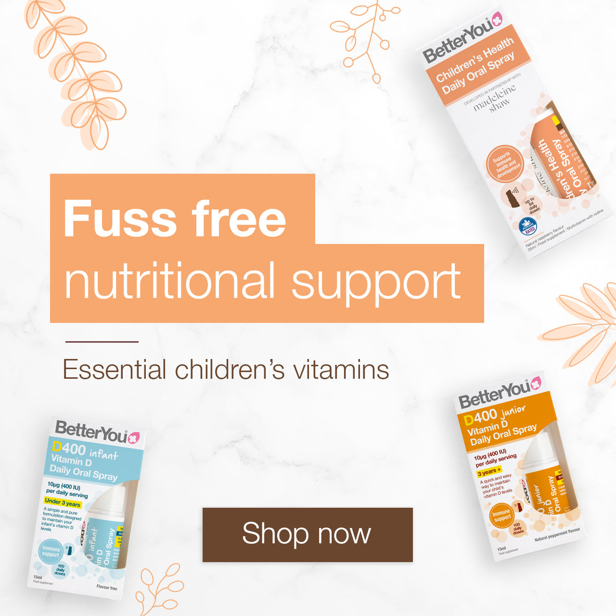 PillFree Children’s Vitamins & Supplements BetterYou