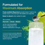 Magnesium Max 3-in-1 Powder - Lemon & Lime Flavour
