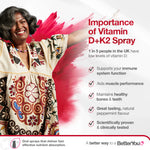 Vitamin D3 3000iu + K2 Oral Spray
