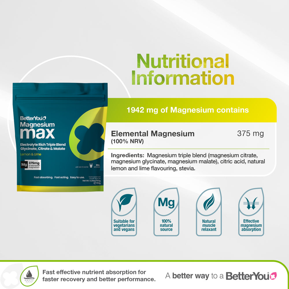Magnesium Max 3-in-1 Powder