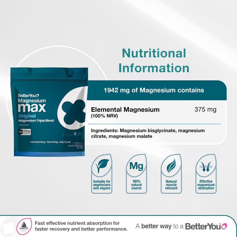 Magnesium Max 3-in-1 Original Powder