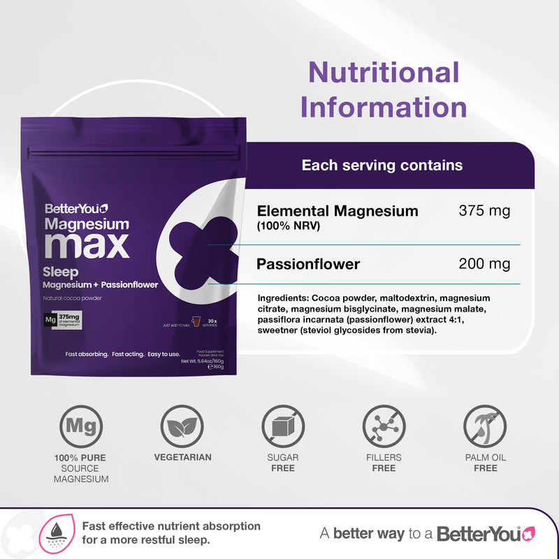 Magnesium Max 3-in-1 Sleep Powder