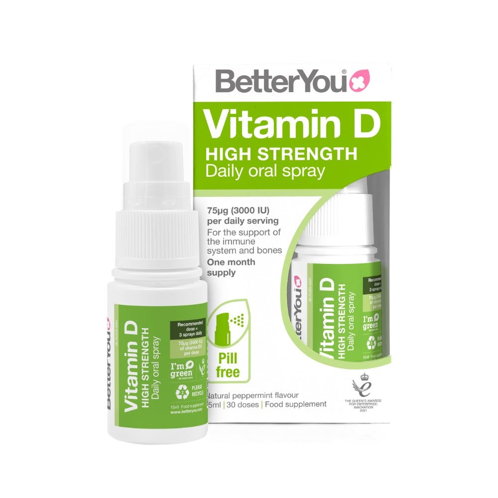 High Strength Vitamin D Oral Spray – BetterYou