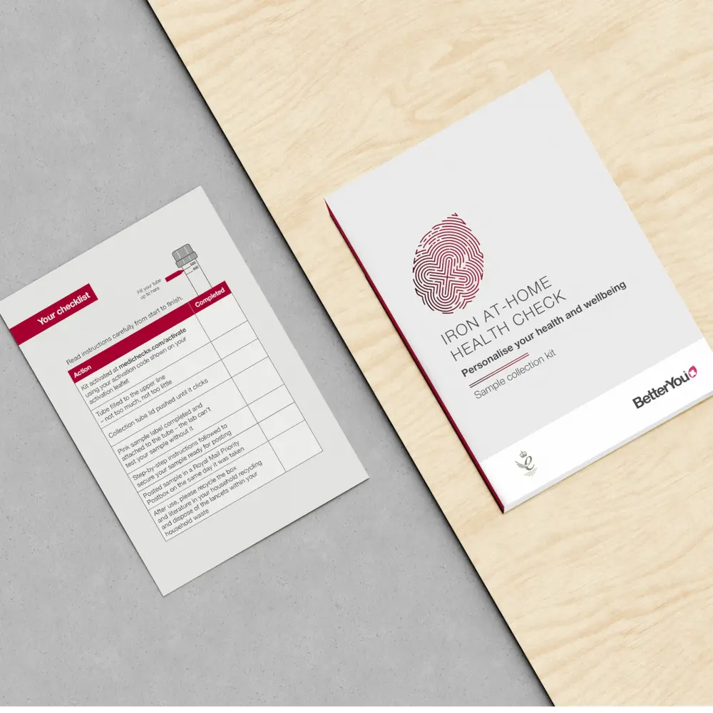 Iron (Ferritin) At-Home Test Kit