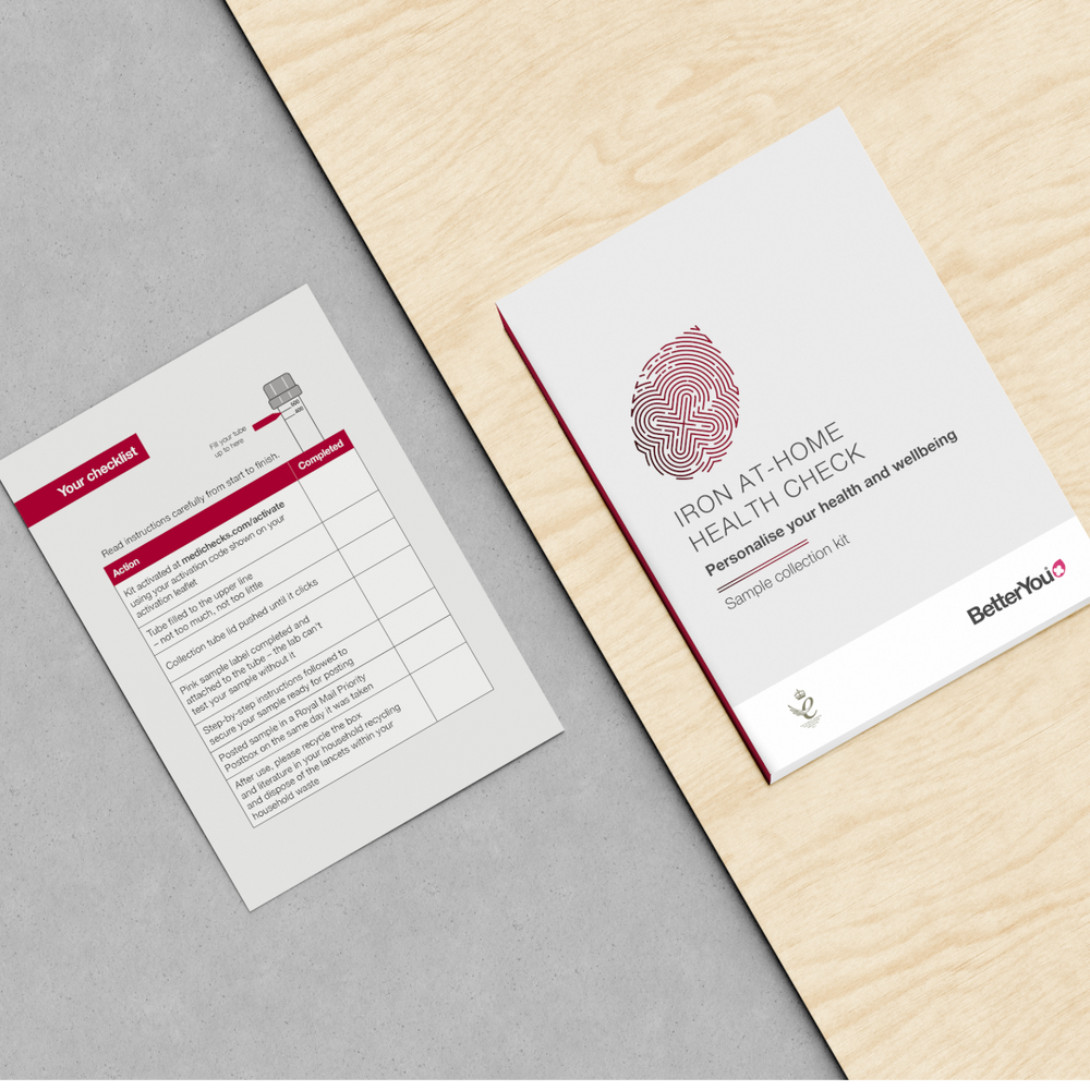 Iron (Ferritin) At-Home Test Kit