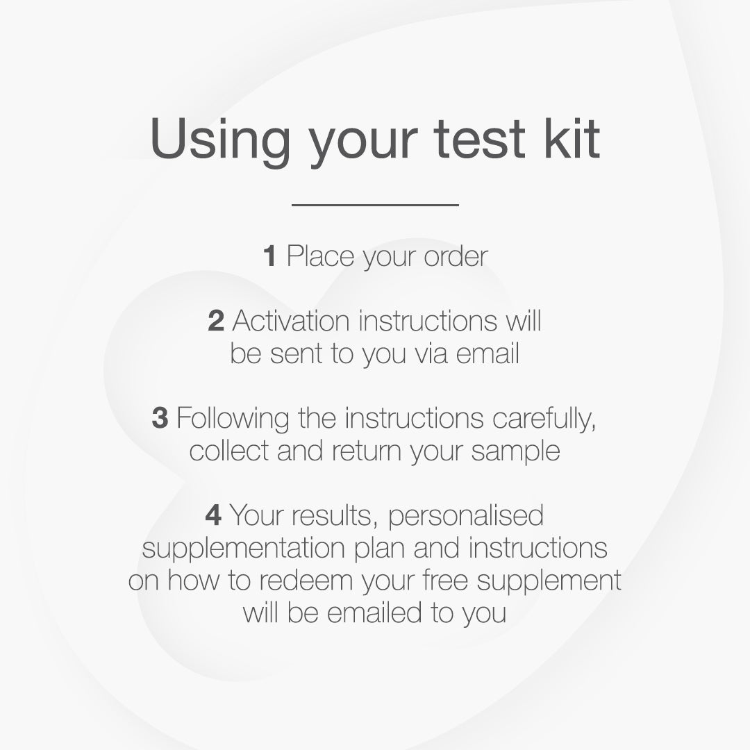 Iron (Ferritin) Test Kit + Free Iron Oral Spray